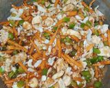 A picture of step 7 of Chilli Pasta.
