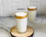 A picture of step 2 of Vanilla milkshake.
