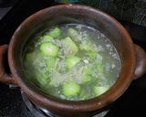 Foto langkah ke 4 dari resep Bobor Bayam dan Labu Siam.