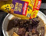 Foto langkah ke 3 dari resep Terong daging kecap.