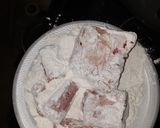 A picture of step 3 of Chan's southern Ox-Tail.