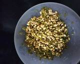 Sprouted Moong/green gram stir fry