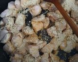 Une image de l'étape 3 de Poulet champignon façon blanquette.