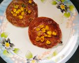 A picture of step 4 of Cheese Jau pancake (Barley pancake) millet pancake 🥞.