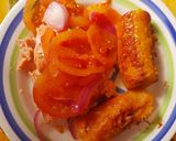 Foto del paso 4 de la receta: Trucha sudada con tomate 🍅 y cebolla roja