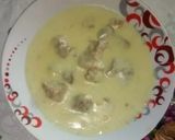 Pas rețetă Carne de porc cu sos alb 1 fotografie