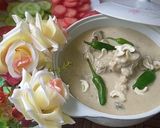 A picture of step 7 of White Chicken Qorma Restaurant style recipe !.