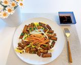 Hình bước làm 4 của món Bột chiên nhà làm 🍽 (làm bột nhanh từ microware)