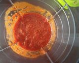 A picture of step 3 of Marinara Sauce with Olives & Jalapeno.