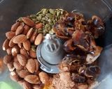 A picture of step 3 of Cacao energy balls.