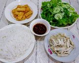 Hình bước làm 1 của món Bún đậu hũ nước tương