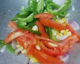 A picture of step 4 of Mix Veg Noodles.