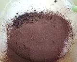 A picture of step 4 of Oreo brownies cake.