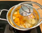Une image de l'étape 3 de Purée de potimarron parfumée à la noix de muscade.