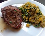 Foto del paso 5 de la receta: Lomito (viche) de cerdo asado en finas hierbas y vino tinto