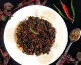 পাঁচ ফোঁড়ন দিয়ে লাল শাক রেসিপির ধাপ 2 ছবি