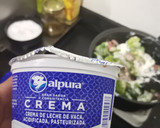 Foto del paso 4 de la receta: Salchichas y chuleta en crema de chipotle con brócoli