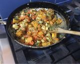 Foto del paso 4 de la receta: Budín de vegetales con base de remolacha