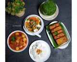 Foto langkah ke 10 dari resep Menu Makan Siang Sederhana ala Rumahan (Recook Adminsay PADers).