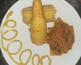 A picture of step 4 of Boiled maize.