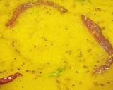 A picture of step 3 of Bengali Style Masoor Dal.