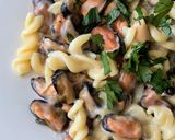 Foto del paso 3 de la receta: Choritos con Salsa Blanca sin Gluten