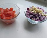 🌯Tortilla darált húsos raguval 🍅🍗🌯 recept fázis 1 fotója