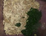 Foto del paso 2 de la receta: Canelones de espinaca y pollo