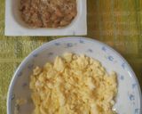 รูปขั้นตอนการทำที่ 1 ของ ขนมปังหน้านัตโตะไข่กวนชีส