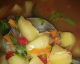 Foto langkah ke 1 dari resep Sayur sukun masak asam.