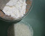 Foto langkah ke 1 dari resep Kue Sarang Laba Laba Coklat.