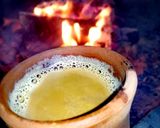 A picture of step 4 of Tandoori Matka Chai.
