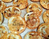Foto langkah ke 7 dari resep 1006. Apem Bakar Walik Isi Pisang.