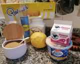 Foto del passaggio 1 della ricetta Tiramisù alla crema al limone al profumo di limoncello,pistacchi e limone caramellato
