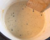 Tejszínes zöldborsmártás recept fázis 4 fotója