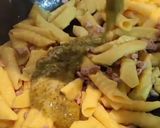 Foto del passaggio 3 della ricetta Garganelli con tonno e crema di pistacchio 😉