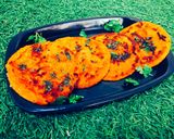 A picture of step 5 of Mini tomato uttapam.