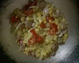 Foto langkah ke 3 dari resep Pizza Sosis Jagung Teflon.