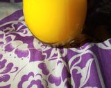A picture of step 3 of Mango juice.