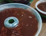 Foto langkah ke 3 dari resep 34. Puding Lumut Coklat simple.