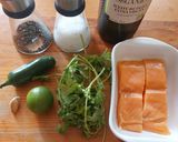 Foto del paso 1 de la receta: Salmón en marinada de chile jalapeño