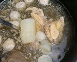 A picture of step 3 of Phở with Rare Beef, Beef Rib Cartilage, and Beef Meatballs.