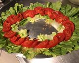 Une image de l'étape 11 de Salade de fenouil aux tomates,concombre et scarole (sauce aux câpres).