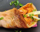 पनीर फ्रॅंकी... पनीर रोल (paneer frankie recipe in martahi) रेसिपी स्टेप 9 फोटो 