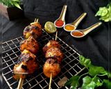 A picture of step 9 of "Fried Tandoori Momo".