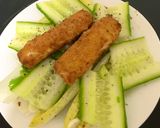 A picture of step 7 of Fish Finger Salad.