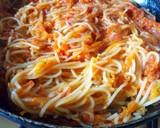 Stir fry Spaghetti with marinara sauce recipe step 8 photo