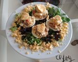 Foto del paso 7 de la receta: Huevos rellenos con pollo y aceitunas