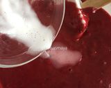 Foto langkah ke 5 dari resep Red velvet mini Cups; tanpa mixer, satu Telur.