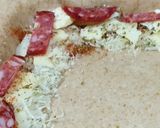 Foto del paso 3 de la receta: Pizza integral con borde relleno